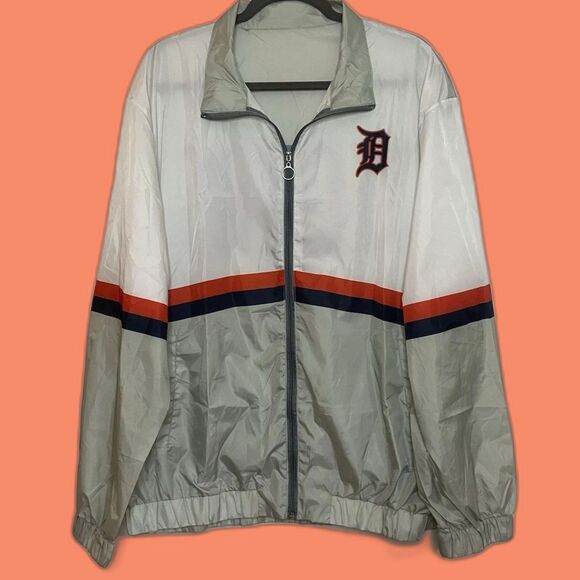 Detroit Tigers SGA Retro Windbreaker Jacket 2025 Adult XL new - Picture 2 of 7
